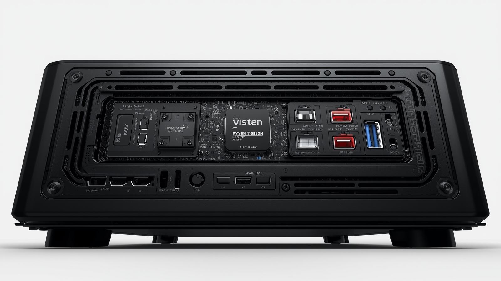 GMKtec Nucbox M7 Sistema de Refrigeración y Diseño